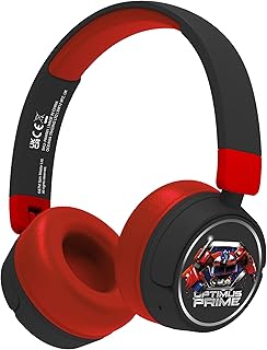 OTL Technologies Écouteurs Intra-Auriculaires sans Fil Transformers Optimus Prime Bluetooth Pliables